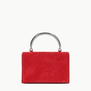 NWT STAUD ARC EVENING BAG | CHILI